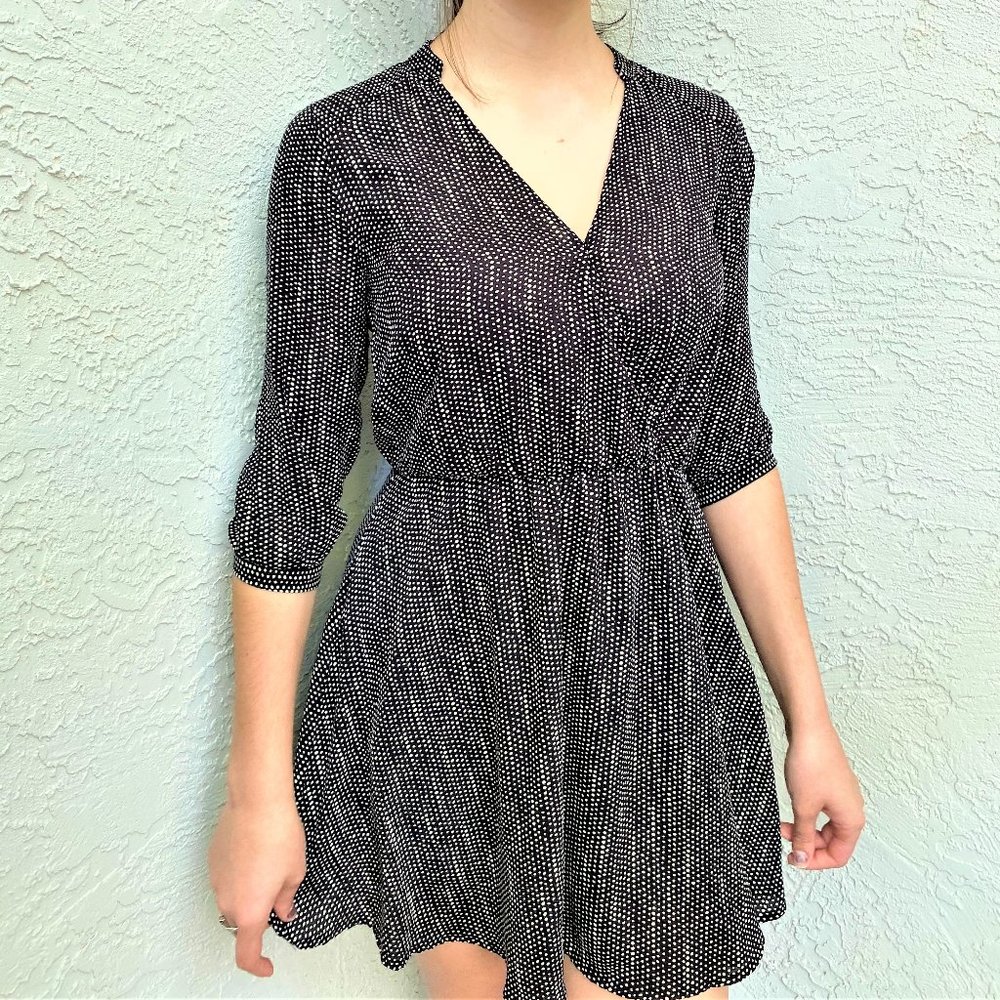 Polka Dot Wrap Dress